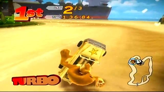 Madagascar Kartz (XBOX 360) Zany Zoo Champ смотреть онлайн
