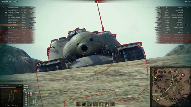 11600 урона на Барсуке с первого боя 