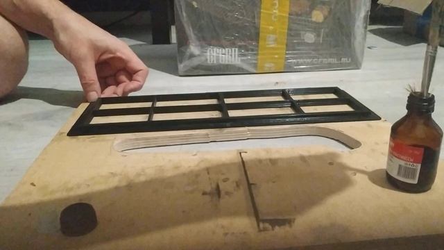 Склейка решетки из ПЕТЖ пластика дихлорэтаном смотреть онлайн