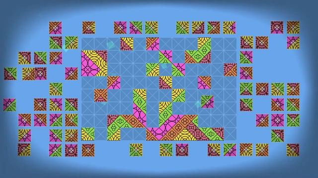 AuroraBound - Pattern Puzzles: A Difficult Late Game Level смотреть онлайн