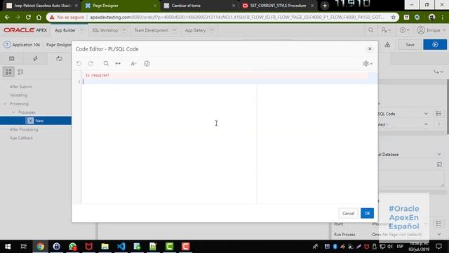Cambiar el tema de tus aplicaciones Oracle Apex смотреть онлайн