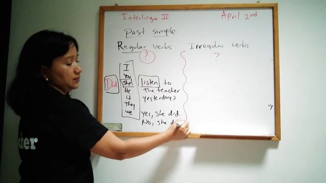 Interlingua 2 (Past Simple, regular and irregular verbs, and, To be) смотреть онлайн