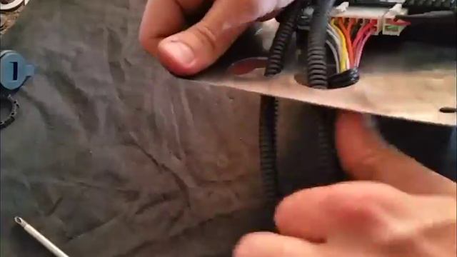 Glove box ECU mounting смотреть онлайн