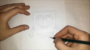 Как нарисовать кавайного Спанч Боба? РИСУНКИ ДЛЯ ДЕТЕЙ