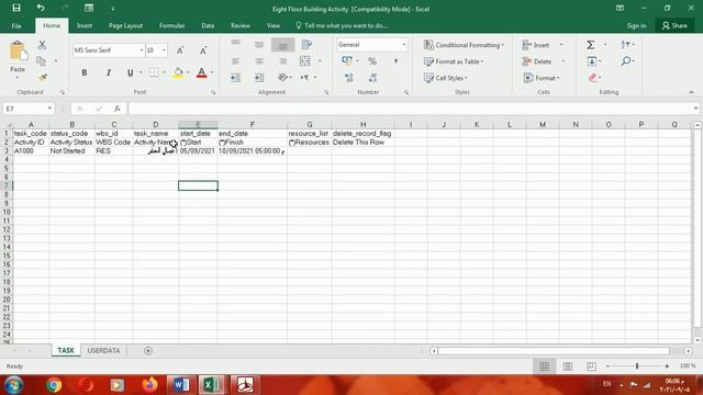 كورس بريمافيرا Oracle Primavera P6 المحاضرة التاسعة Import Activities to Primavera From Excel смотреть онлайн