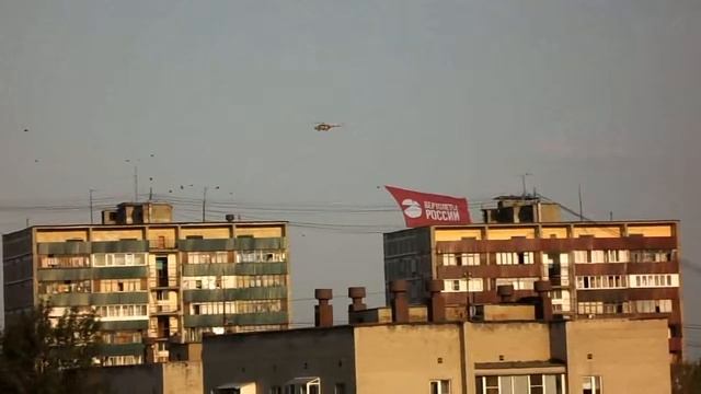 Вертолет МИ 26 над Люберцами смотреть онлайн