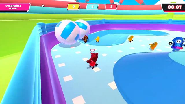 Fall Guys: Ultimate Knockout Веселая игра и очень потная!!!! ОБЩАЮСЬ В ЧАТЕ!!!!! смотреть онлайн