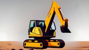 Мультик сказка : О маленьком экскаваторе. Мультфильмы для детей. Развивающий мультик