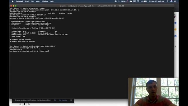 Setting up Odoo Open Source with DigitalOcean: Hosting an ERP System in the Cloud for $5/month! смотреть онлайн