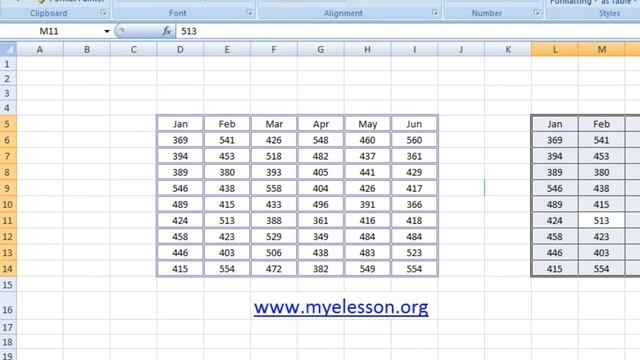 MS Excel : Draw Borders In Excel смотреть онлайн