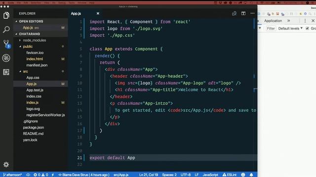 Day 6 - Afternoon, part 2: Remove create-react-app boilerplate - XTBC 2018 Session 2 смотреть онлайн