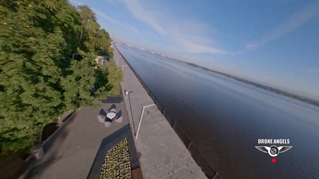 Набережная Пермь / Набережная Перми / Waterfront Perm / Fpv съёмка