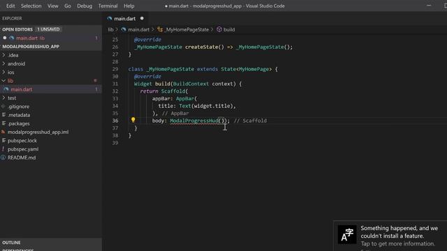 Flutter Packages Series - ModalProgressHUD смотреть онлайн