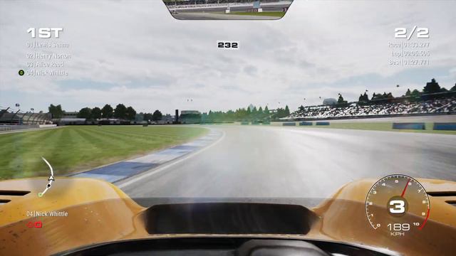 GRID Career Invitational Showdown Aurora Motorsport McLaren M8D смотреть онлайн
