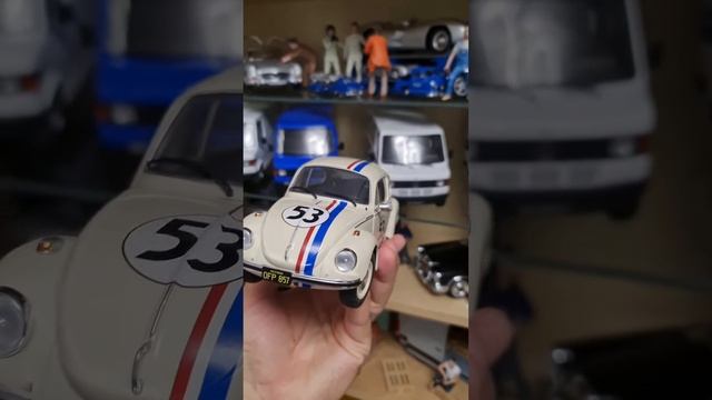 Volkswagen Beetle 1303 Herbie 1973 1:18 Solido #volkswagen #herbie #diecast #solido #minicars смотреть онлайн
