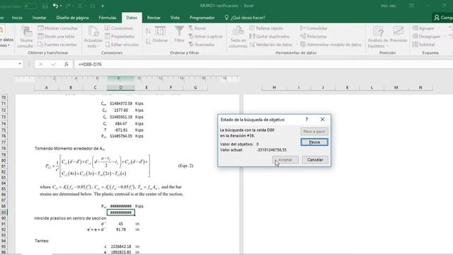 Realizar iteraciones en Excel en un solo paso. смотреть онлайн