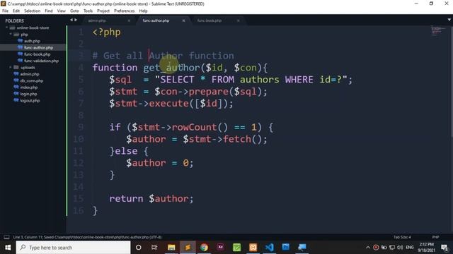 Online Book Store - Full PHP & MYSQL Project - Part 2 смотреть онлайн