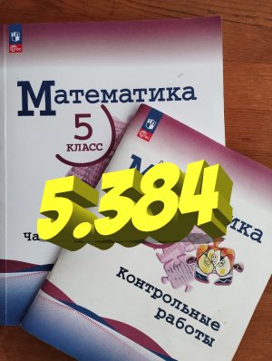 математика 5 класс номер 5.384