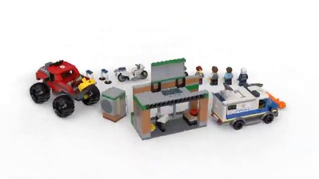 Lego City Police Ограбление полицейского монстр-трака 60245 смотреть онлайн