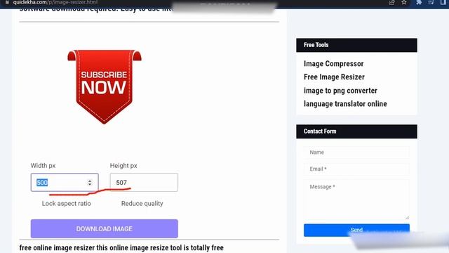 resize your image online for free quiclekha смотреть онлайн