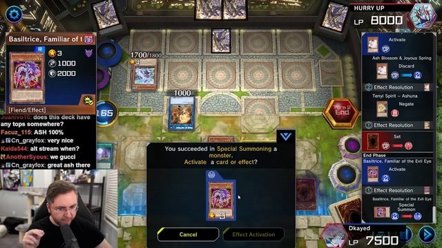Dkayed VS Swordsoul! Invincible Evil Eye Over 8,000! [Yu-Gi-Oh! Master Duel] смотреть онлайн
