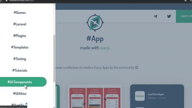 La Mejor Pagina Para Descargar Proyectos Hechos Con Vue js смотреть онлайн