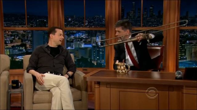 late late show jon cryer trombone смотреть онлайн