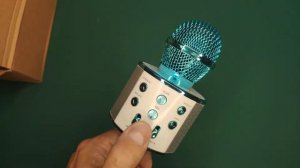 Обзор беспроводного блютуз микрофона WS-858