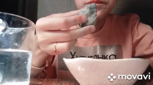 Asmr/chalk/clay/Узбекская голубая глина. Bluе uzbek clay