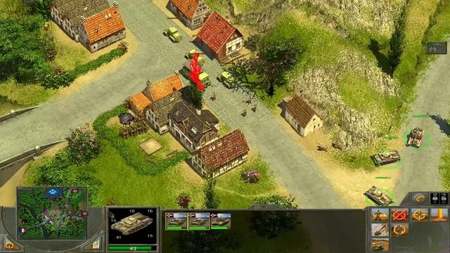 Блицкриг 2. Немецкая кампания. На расстоянии удара. #25 смотреть онлайн