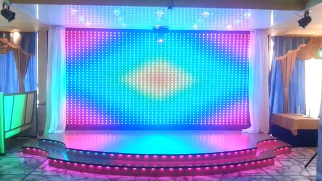 LED flexible screen (curtain) Гибкий cветодиодный экран,занавес (г. Бийск, Алтайский край) смотреть онлайн