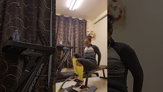 Marche Tapis Roulant Et Utilisation Mini Stepper(270 Kcal)