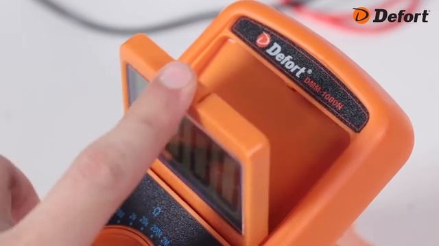 Обзор мультитестера DEFORT DMM-1000N