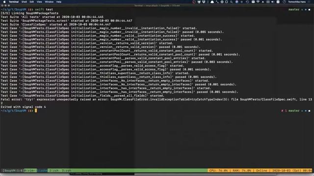 SwiftでJava VMをつくりたい 9 - class file : methods смотреть онлайн