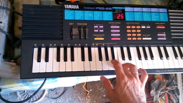 Electronic Keyboard for AVITO - синтезатор Yamaha PSS-26 Авито детский смотреть онлайн