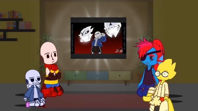 Undertale reacts to underverse 0.0 || !Not canon reactions! || part 1 || 1/7 || GCRV смотреть онлайн