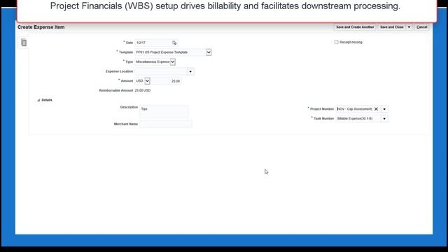 Simple and Accurate Expense Entry - Oracle ERP Cloud смотреть онлайн