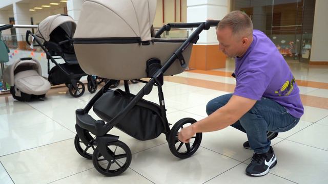 Обзор детской коляски Adamex Nola 2023 @koliaskid.ru, @kolyaska.777 ТЦ Аэробус Москва смотреть онлайн