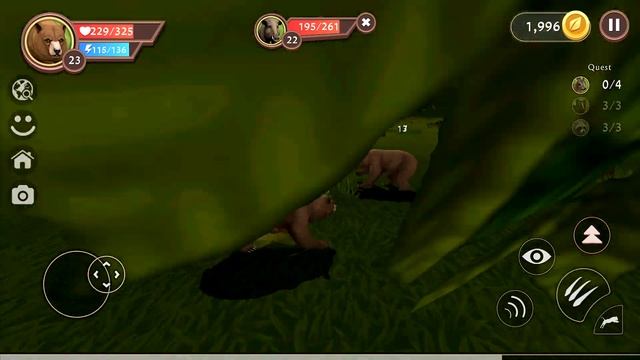 WildCraft Animal Sim Online 3D (BEAR) Gameplay - (iOS, Android) Part 20 смотреть онлайн