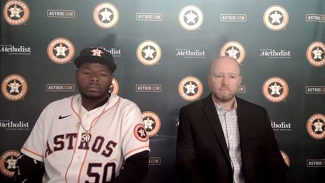 Hector Neris & Astros GM James Click Detail Astros Signing of Hector Neris, Astros Bullpen Outlook смотреть онлайн