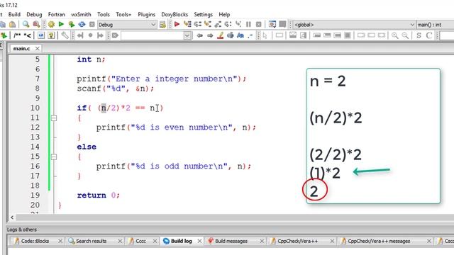 C Program To Check Even or Odd Number, without using Modular Division Operator смотреть онлайн