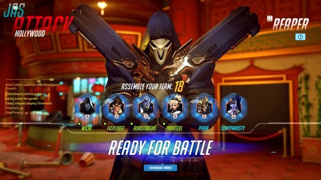 Overwatch - #8 - Hollywood Showdown! (4-player Gameplay) смотреть онлайн