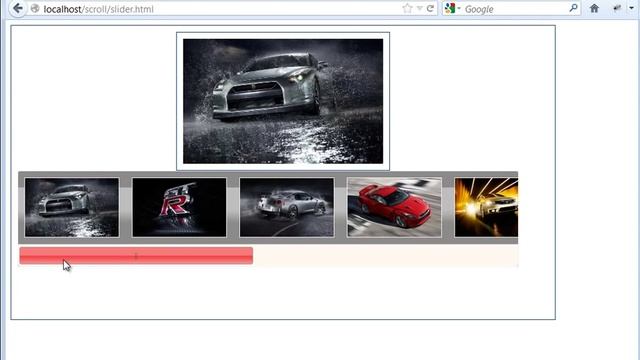 Управление виджетом слайдер библиотеки jQuery UI смотреть онлайн