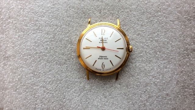 наручные часы Полет de luxe СССР 29 камней смотреть онлайн