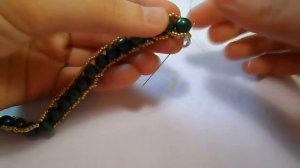 Браслет из Бисера и Бусин Мастер Класс! Бисероплетение Браслета для Начинающих!