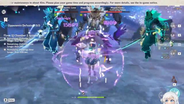 🚫 5 ⭐ Spiral Abyss 3.4 12F Full Star Phase 3 смотреть онлайн