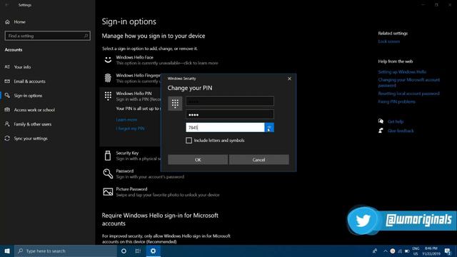 How To Change / Reset PIN Password in Windows 10 смотреть онлайн