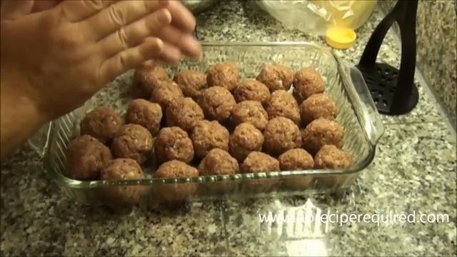 Grandmas Swedish Meatballs - Meatball Recipes by NoRecipeRequired смотреть онлайн