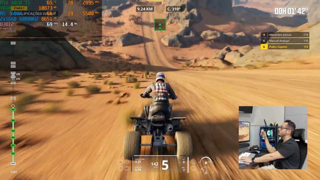 DARK DESERT RALLY EM 4K COM DLSS 3 FRAME GENERATION NA RTX 4070TI смотреть онлайн