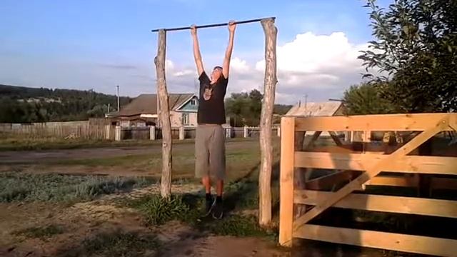 Личный рекорд подтягиваний на 13 августа 2018 года. смотреть онлайн